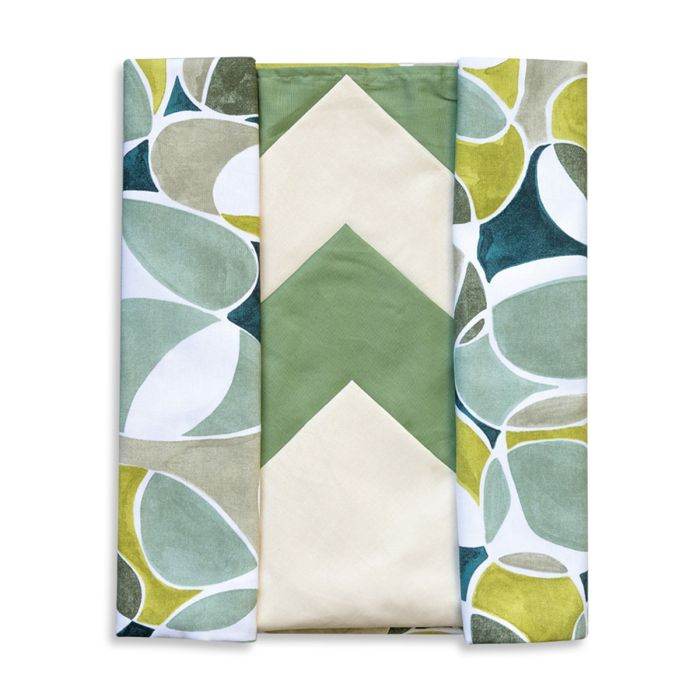 Tovaglia stampata con tovaglioli Biancheria Ellisse Tov MC Maestri Cotonieri - evabiancheria